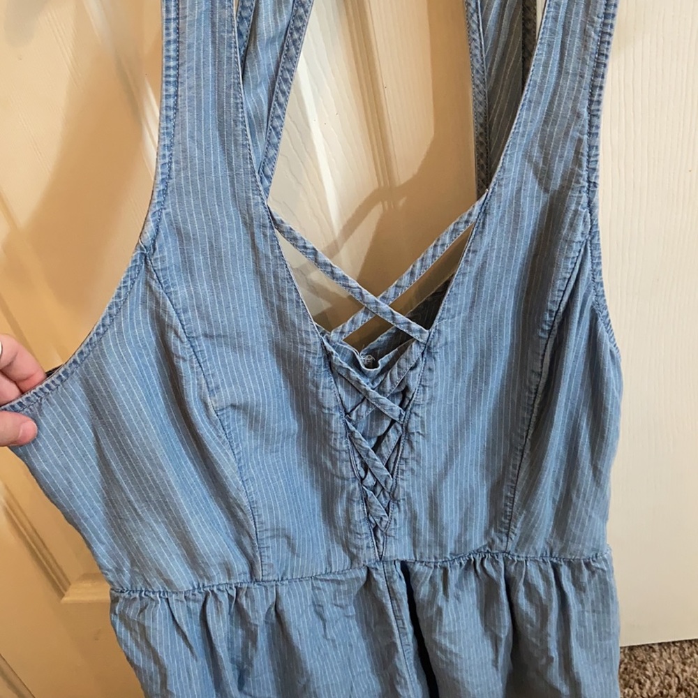 Denim romper - Picture 2 of 3